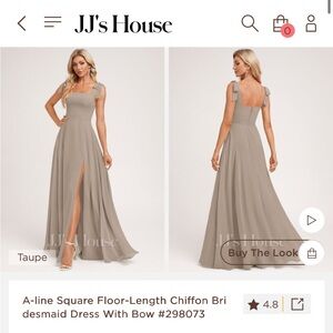 JJs House Taupe Maxi Dress